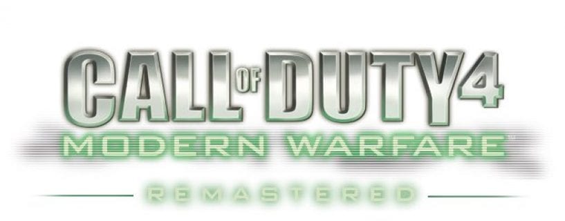 Call of Duty 4 Modern Warfare Remastered Download