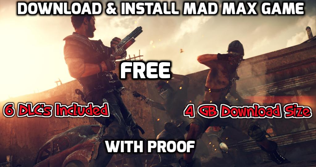 Download and Install Mad Max Game - Rihno Games