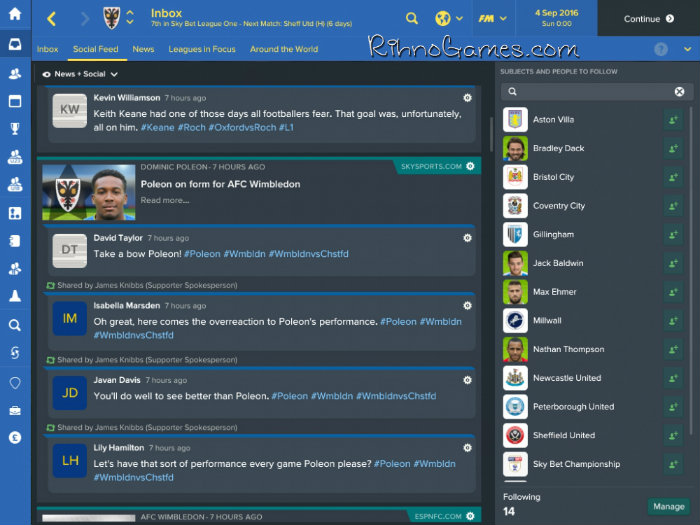 Football Manager 2017 Free for PC