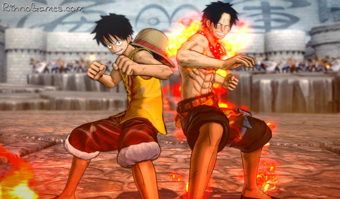 one piece burning blood pc game cover