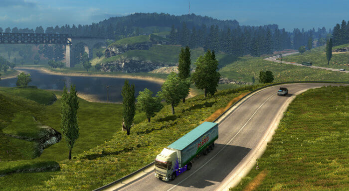 Download Euro Truck Simulator 2 Free for PC with DLC