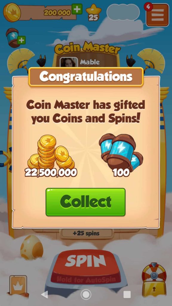 Coin Master Spins 25