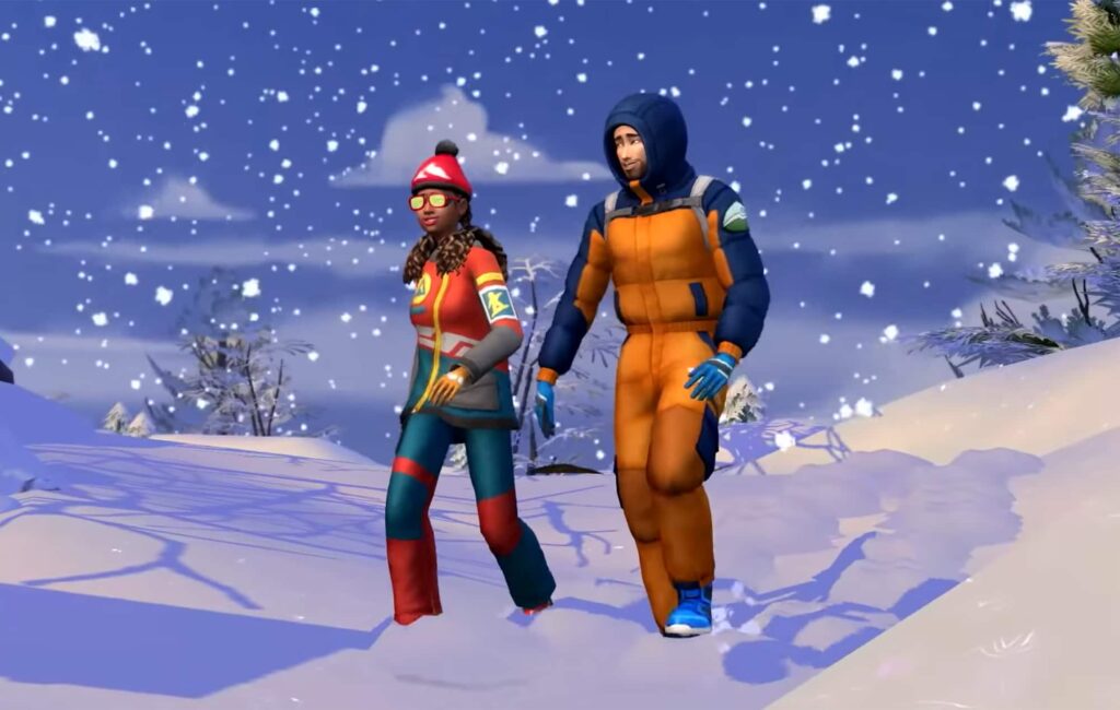 The Sims 4 Snowy Escape