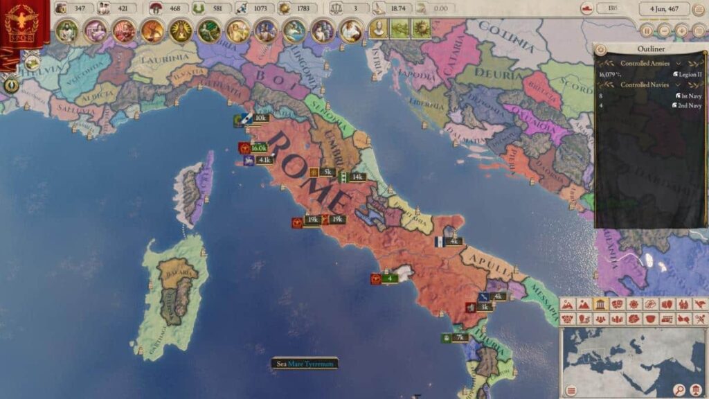 Impertor Rome Game